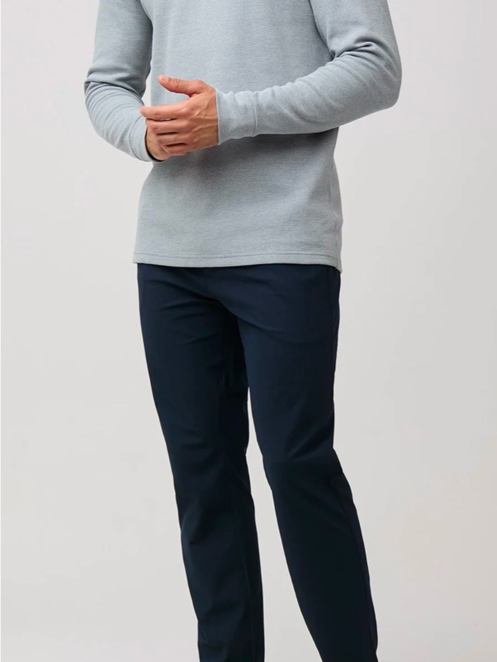 Men's Classic Stretch Chino Pants - Navy